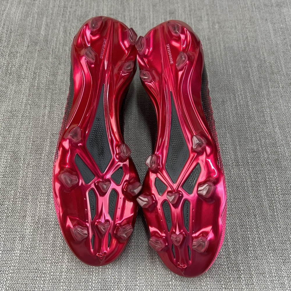 Adidas X Speedportal + FG Black Pink Soccer Cleats GZ5126 Men's 6 / Women's 7 - Picture 9 of 13